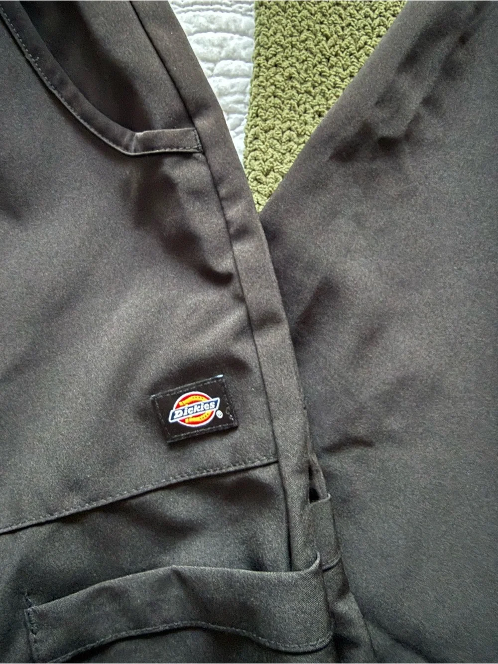 Dickies EDS NXT BLACK Men's Mid Rise Cargo Jogger Scrub Pants Sz Large
